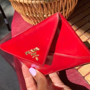 PRADA Card Holder/Mini Wallet